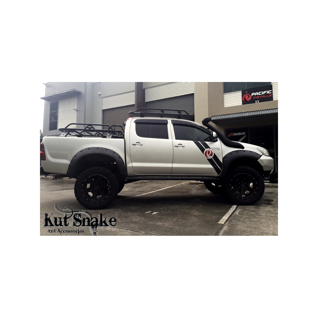 Poszerzenia błotników Toyota Hilux Revo 2015+ szerokość - 75mm